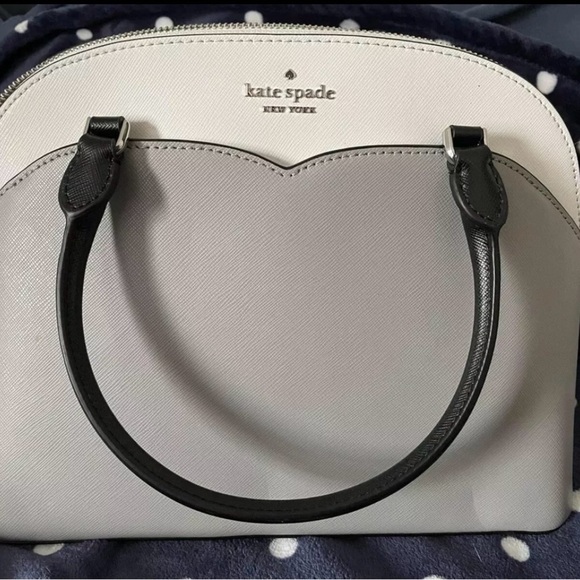 Kate Spade ♠️ Grey and Black Women´s Bag with...